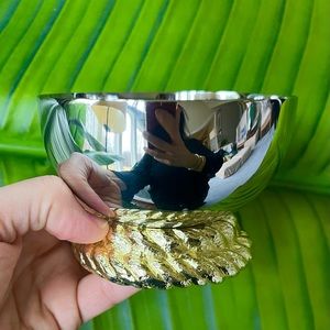 Michael Aram Gold Rope Nut Dish New In Box